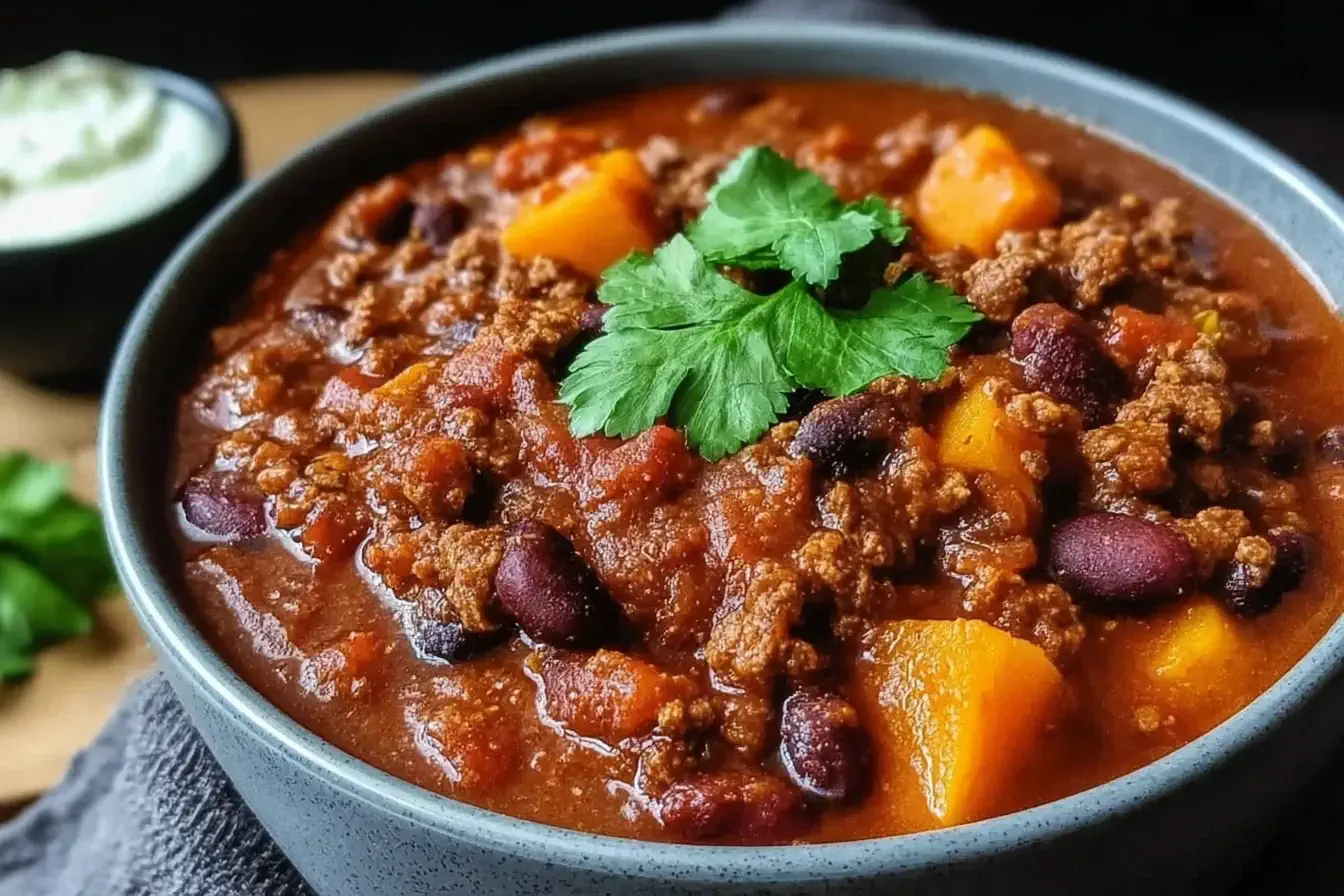 Set It & Forget It: Easy Crockpot Pumpkin Chili for Fall Nights